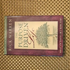 "The Purpose Driven Life", Rick Warren Author Hardback Book